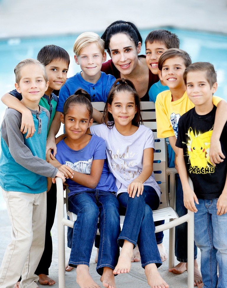 A guide to Ocotomom Nadya Suleman’s large family